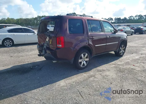 2013 Honda Pilot Touring z USA, uszkodzony, nr VIN 5FNYF3H91DB018035